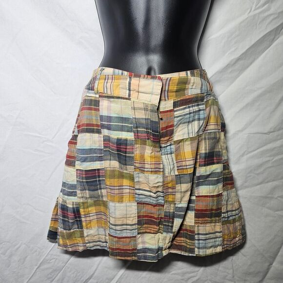 Dresses & Skirts - Vintage 90s plaid fall multicolor mini skirt